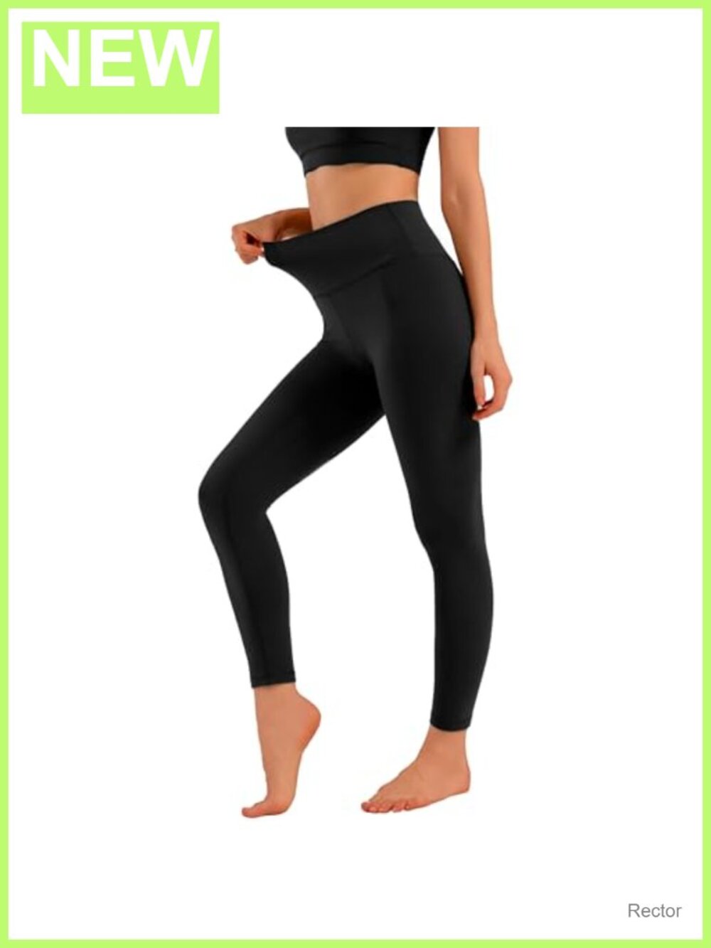 High Waist Tummy Control Yoga Leggings 25" Inseam Buttery Soft Women's Workout